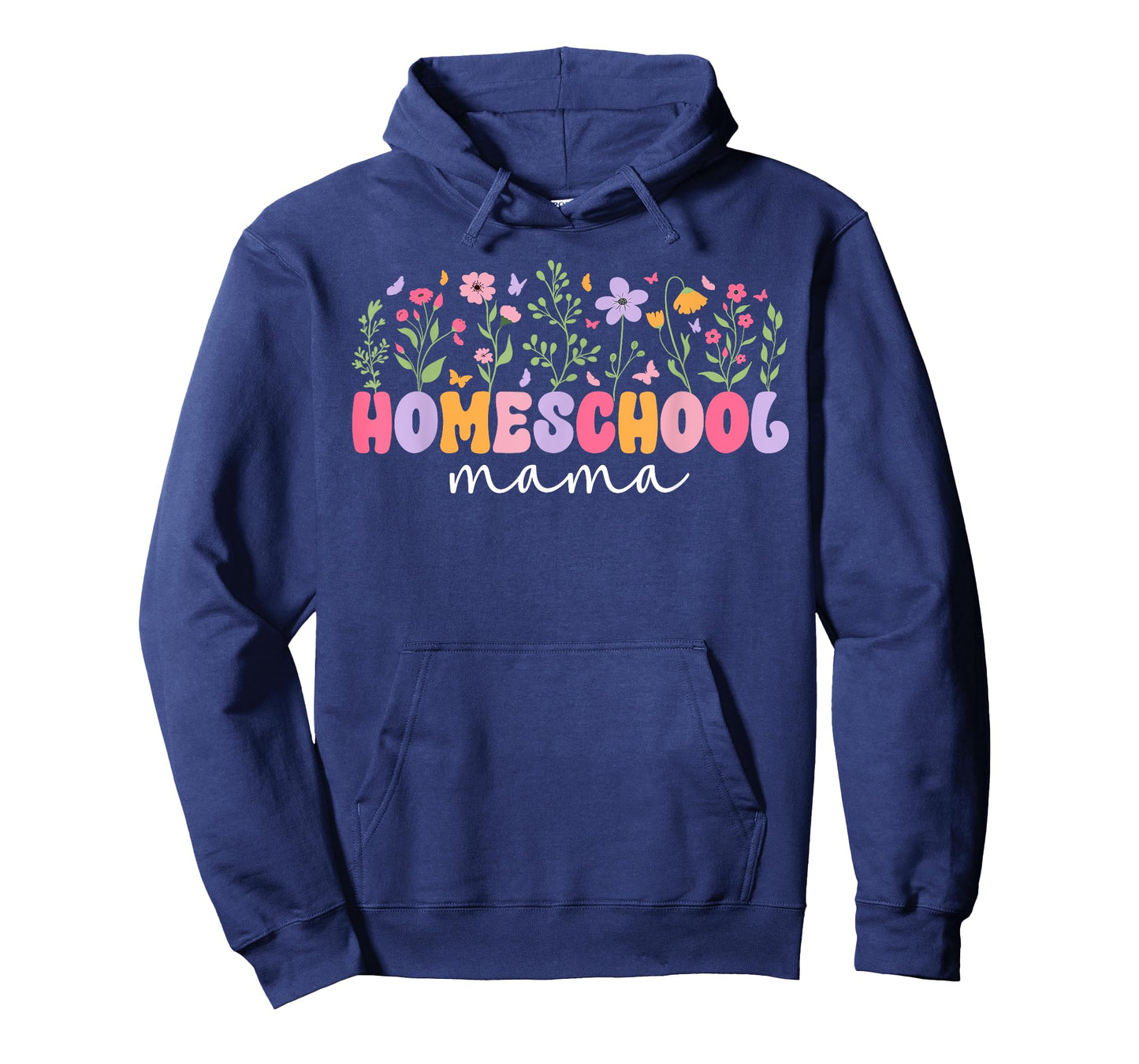 Homeschool Mama Flowers Homeschool Mom Homeschooling Mom T-Shirt