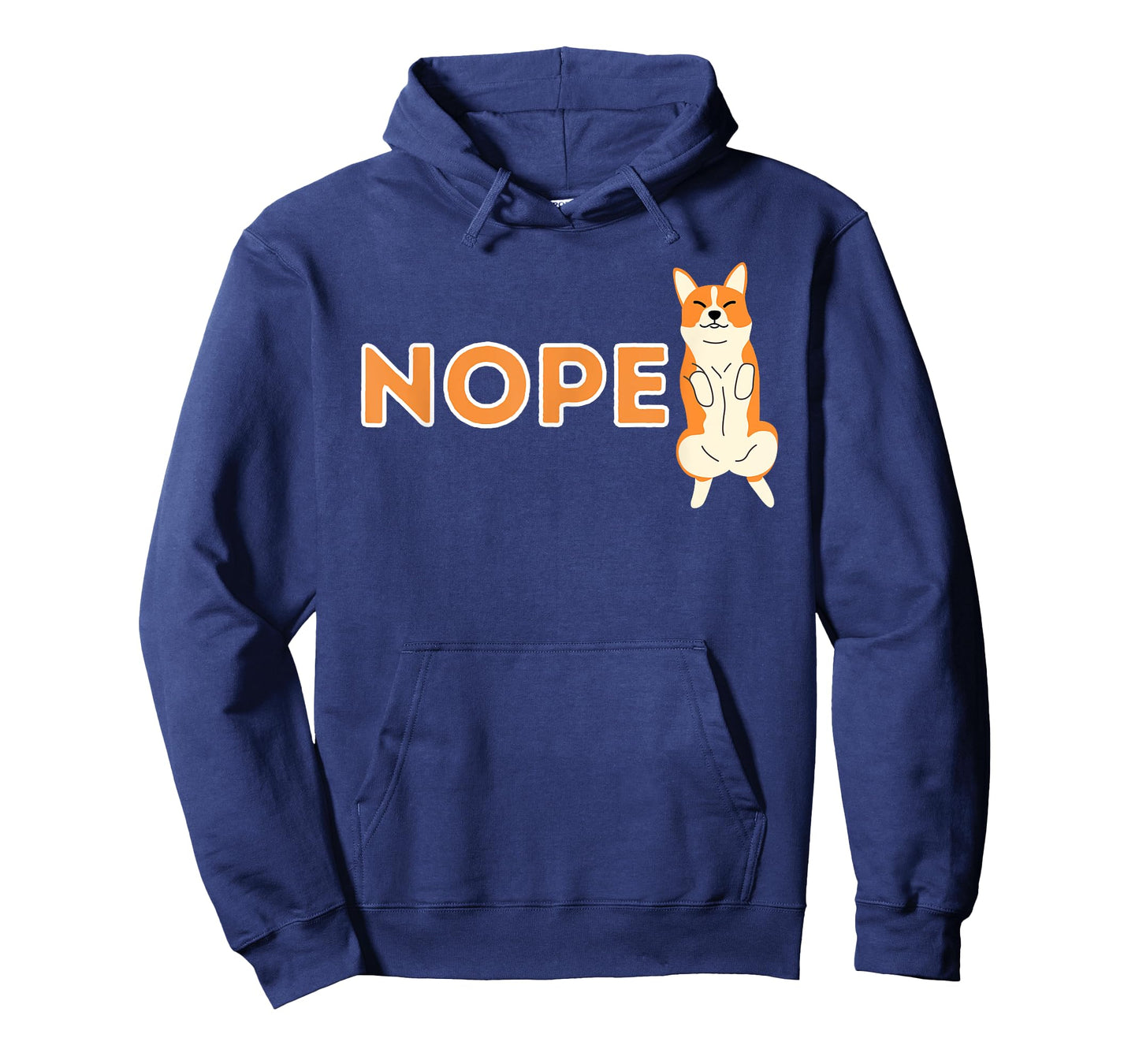 Nope Lazy Corgi - Cute Welsh Corgi Owner Dog Lover T-Shirt