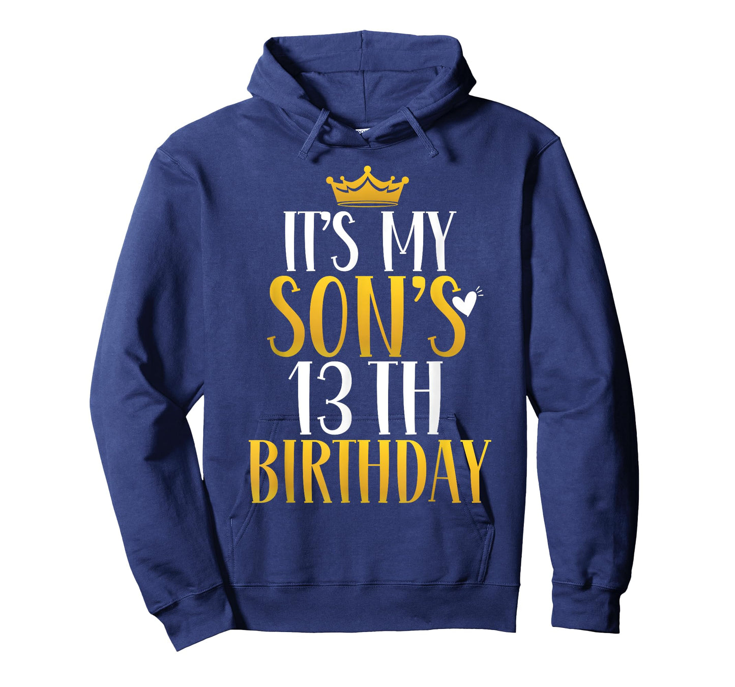 It's My Son's 13th Birthday 13 Years Old Son's Birthday T-Shirt