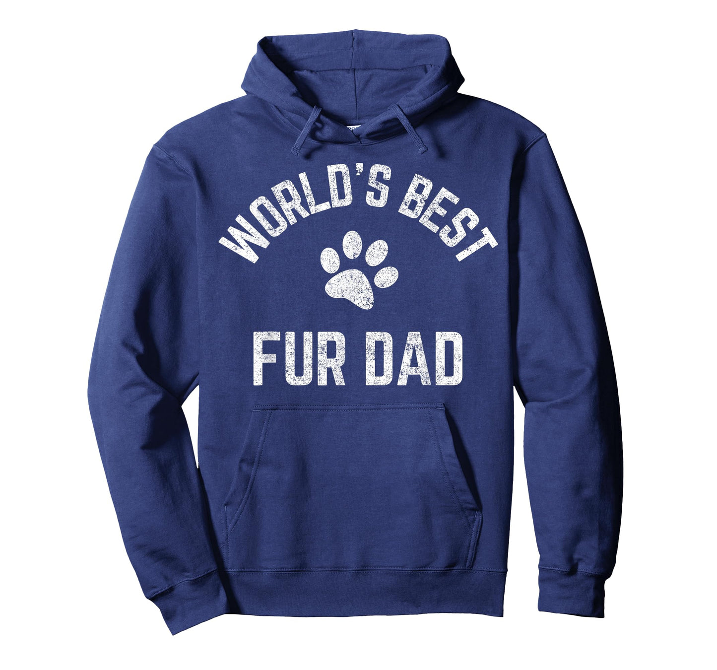 Best Fur Dad Ever Vintage Retro Dog and Cat Daddy T-Shirt