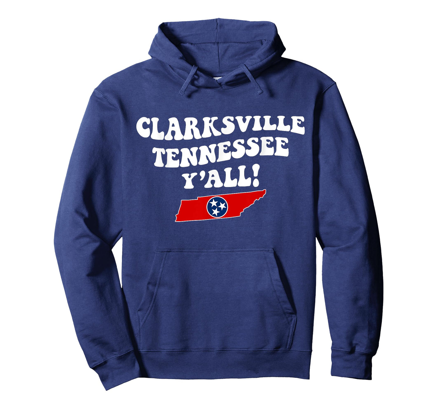 Clarksville Tennessee Y'all TN Southern Vacation T-Shirt