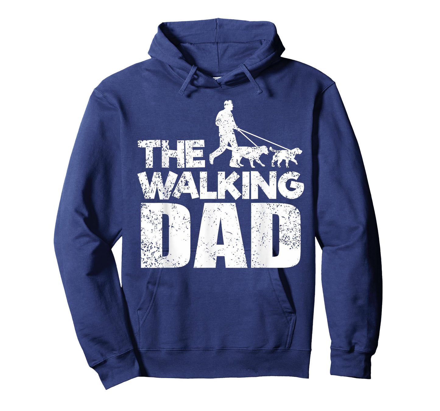 The Walking Dad dog walking - funny dogs T-Shirt for Men