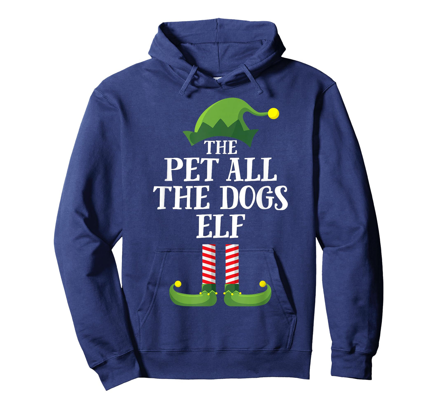 Pet All the Dogs Elf Shirt Matching Family Group Christmas T-Shirt
