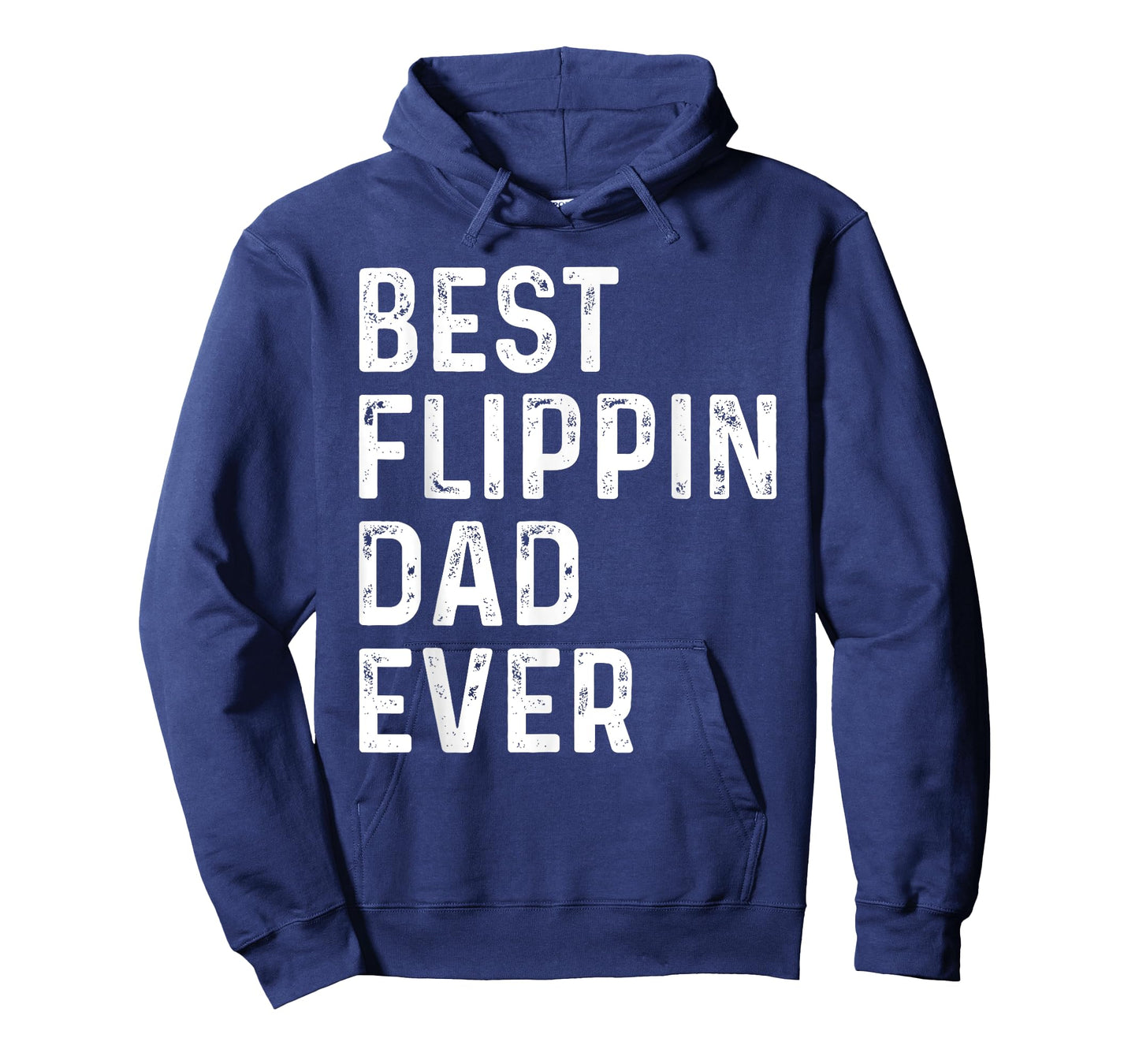 Best Flipping Dad Ever, Funny Fathers Day Dad Joke BRQ Retro T-Shirt