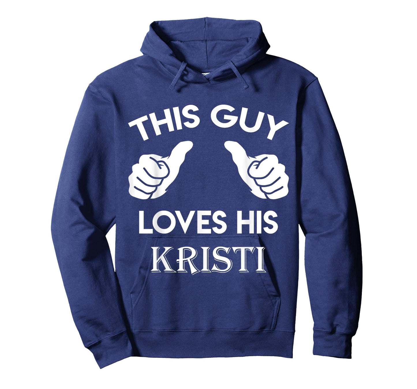 This guy loves his KRISTI gift valentine Anniversary 24t T-Shirt