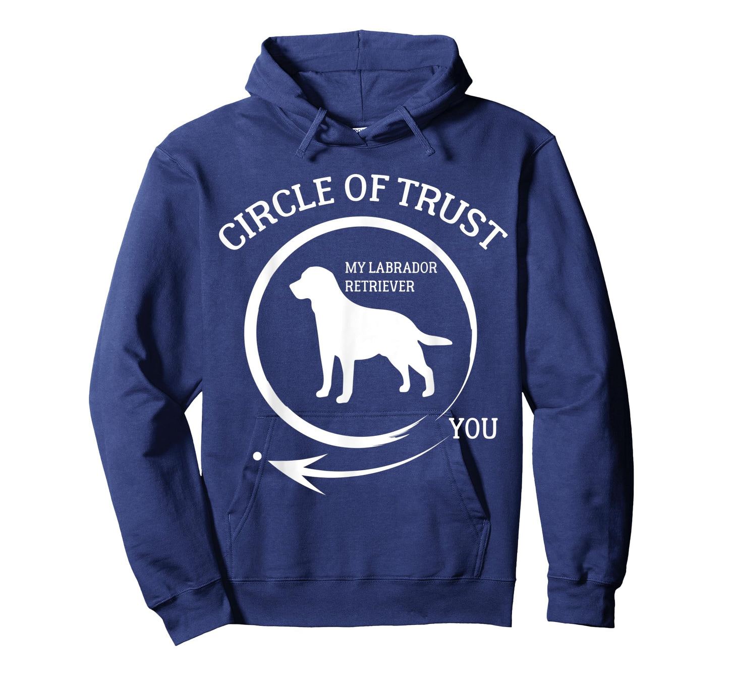 Labrador Retriever Circle Of Trust Men Women Dog T-Shirt T-Shirt