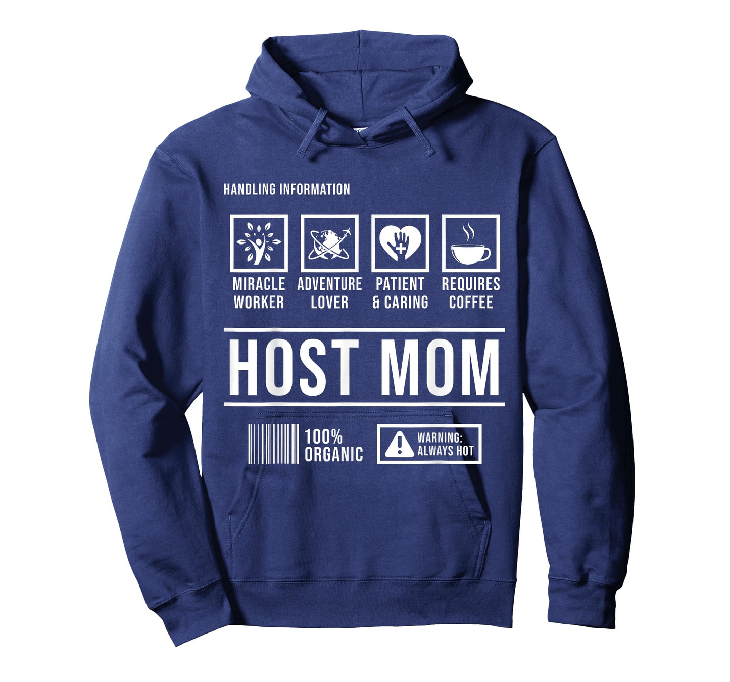 Foreign Host Family Mom Handling Exchange Student Gift T-Shirt