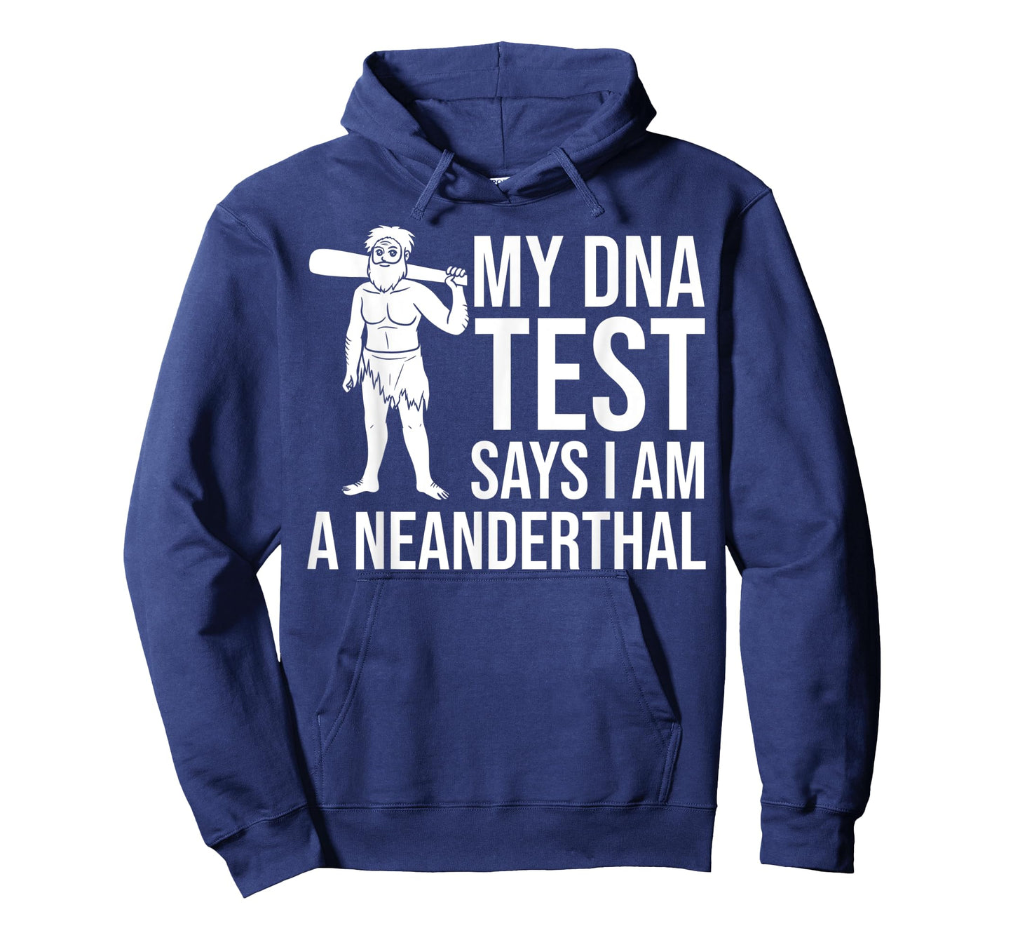 Neanderthal Dna Test Gift Caveman Woman Skull T-Shirt