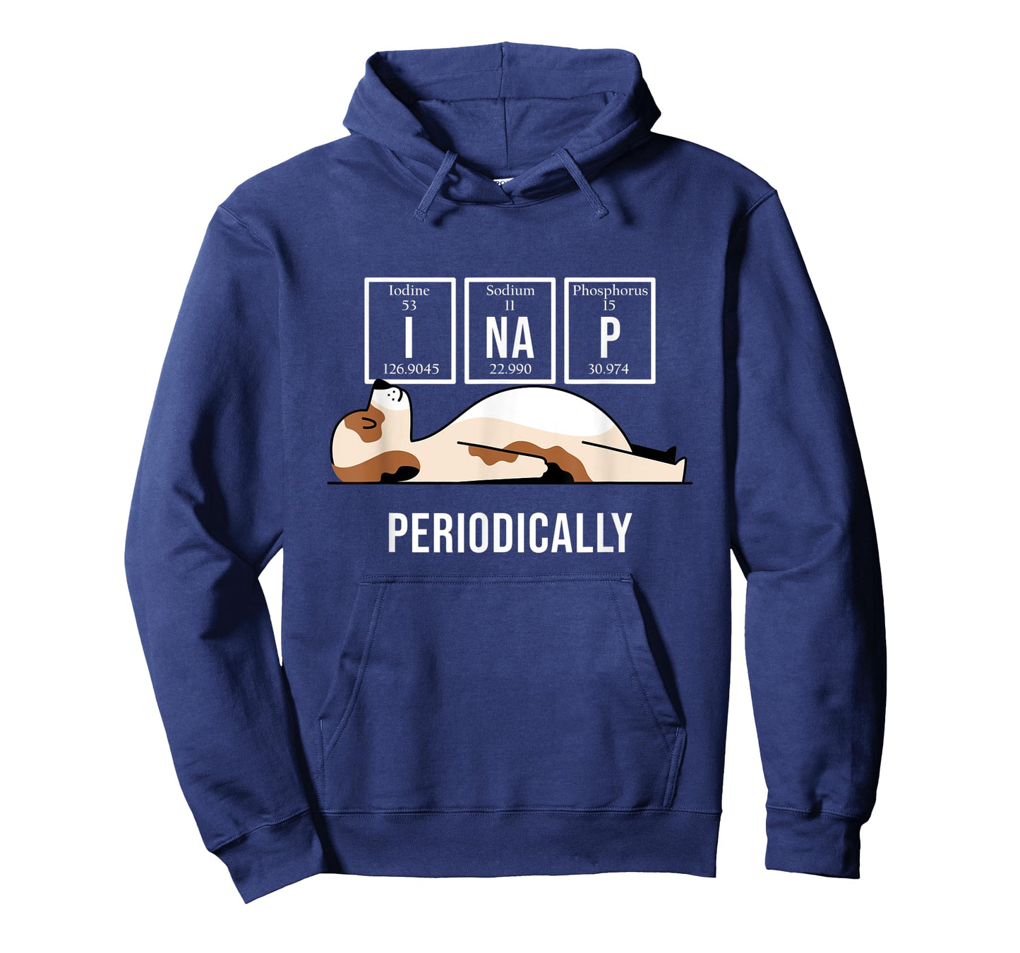 I Nap Periodically Sleepy Animal Lazy Dog Funny Chemistry Men Women T-Shirt