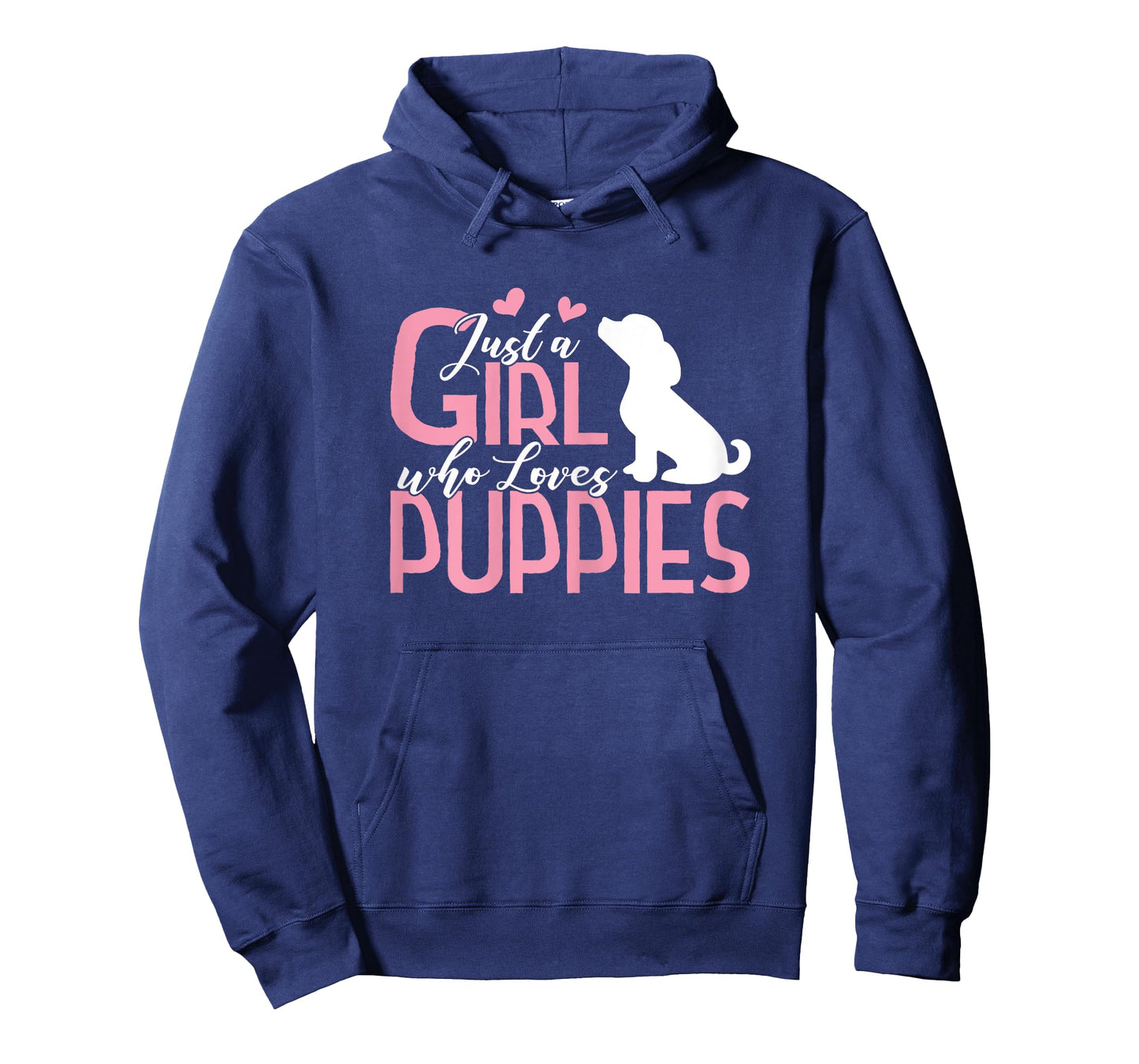 Just a Girl who Loves Puppies Shirt Puppy Dog Lover Gift T-Shirt