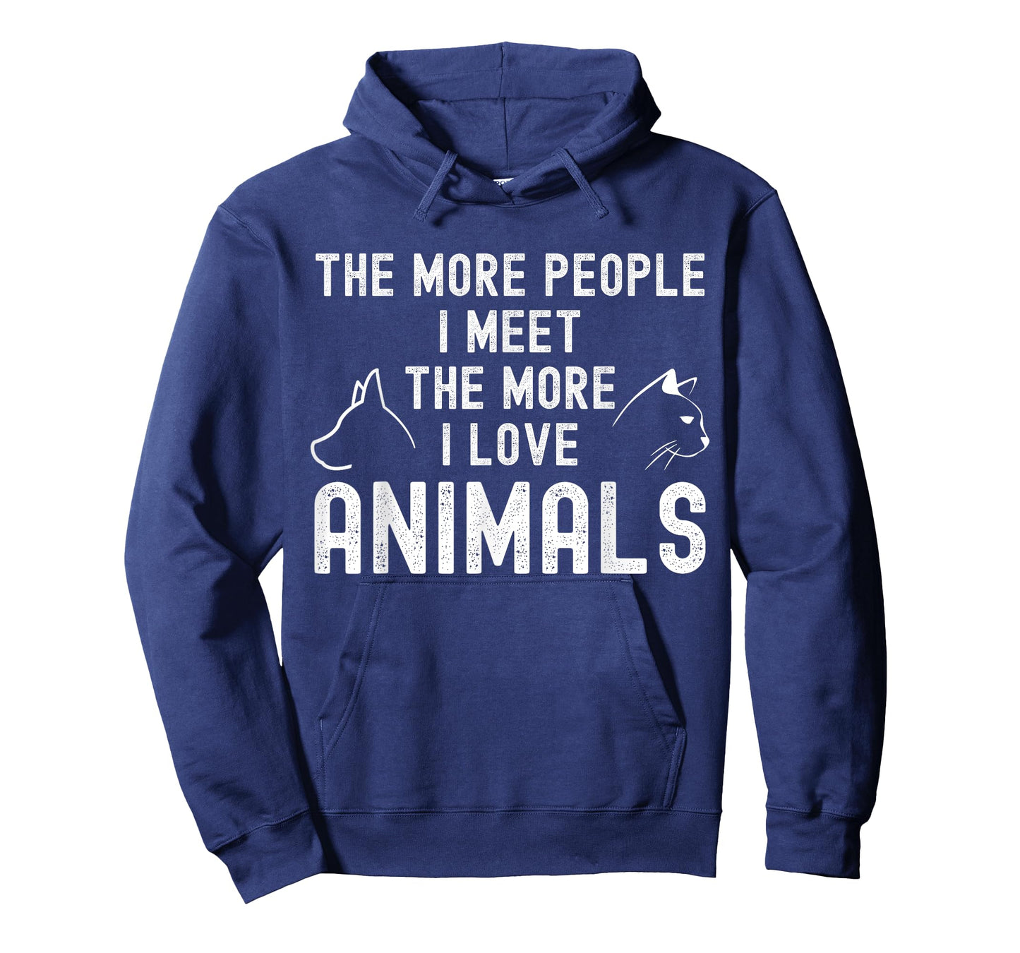 The More People I Meet The More I Love Animals T-Shirt