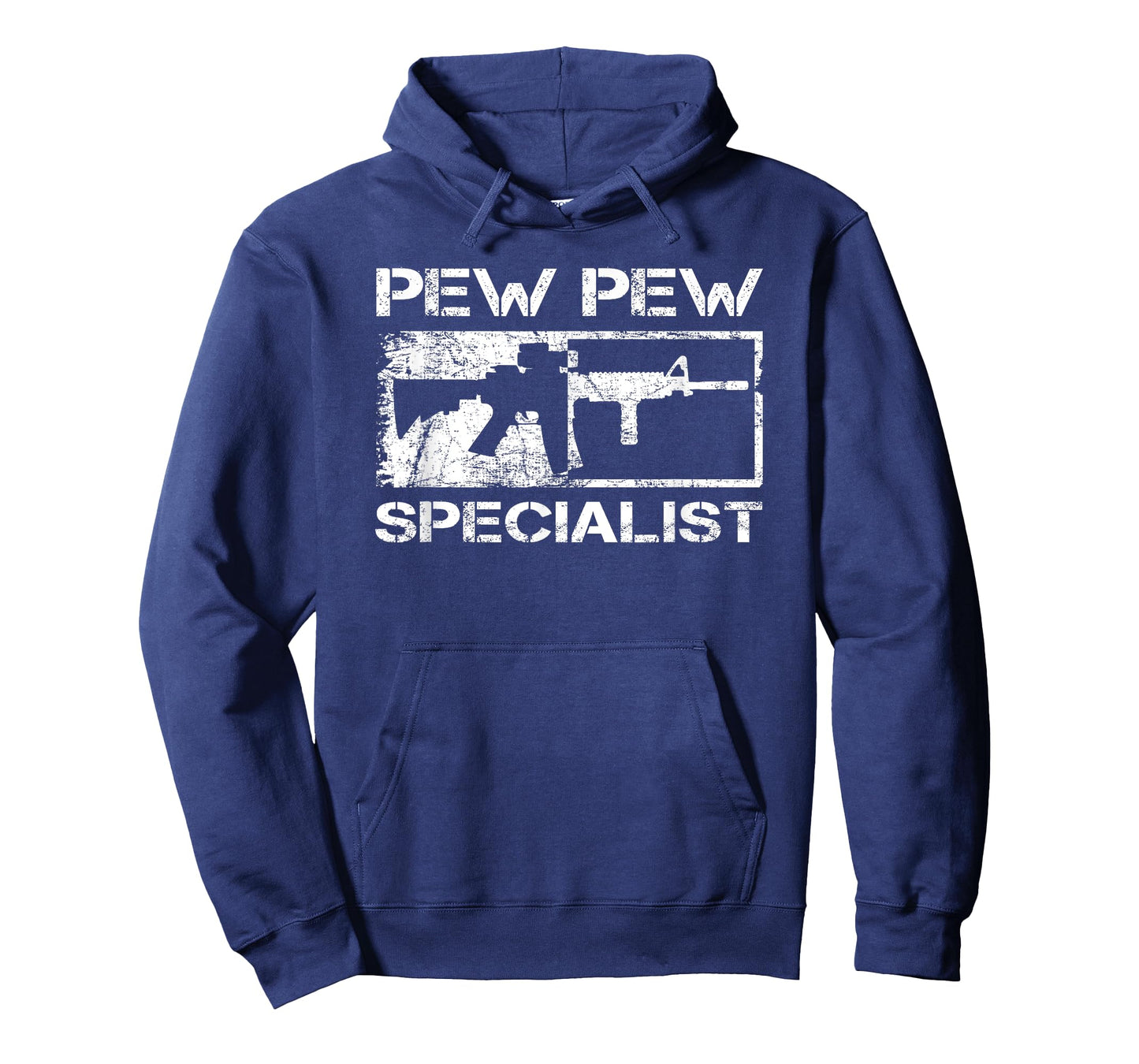 Pew Pew Specialist / Pro Gun 5.56 AR15 Rifle M4 Funny Gun T-Shirt
