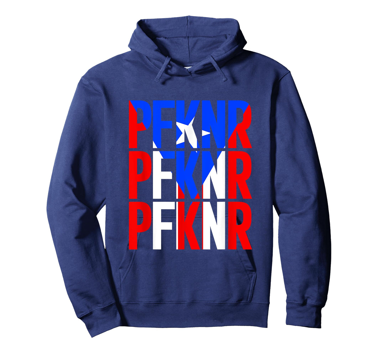PFKNR Puerto Rican Flag Design Celebrating Boricua Heritage T-Shirt