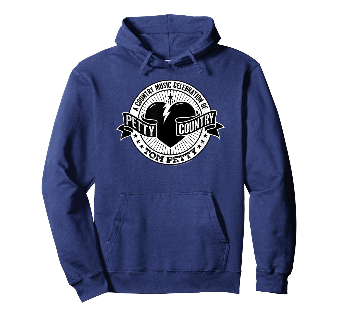 Tom Petty Country Black and White Logo T-Shirt
