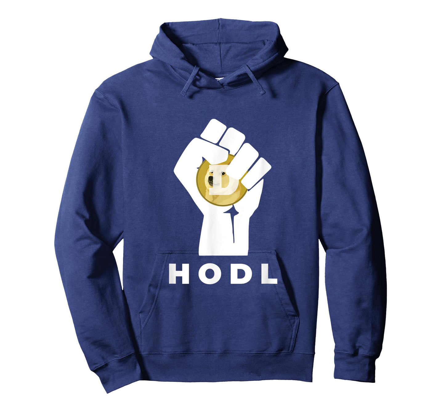 Dogecoin Hodl Hand | The Dogecoin Raised Fist Hodl T-Shirt