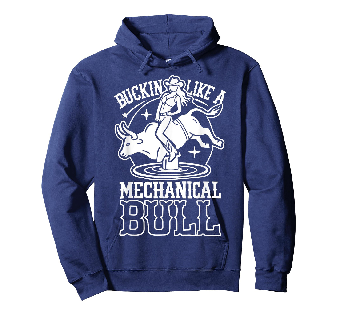 Buckin Like a Mechanical Bull Funny Rodeo Cowgirl T-Shirt