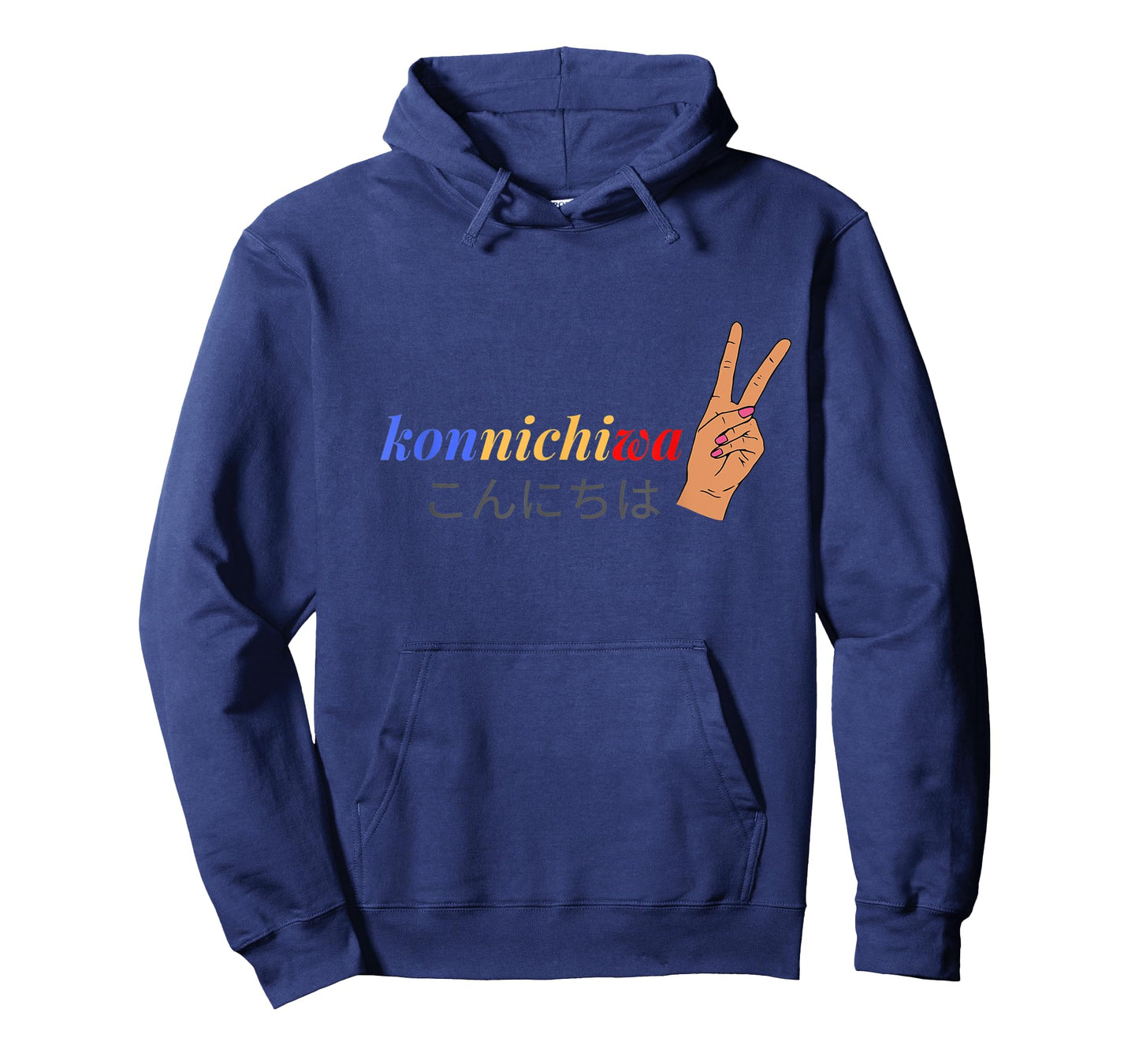 Konnichiwa Japanese Peace Sign T-Shirt