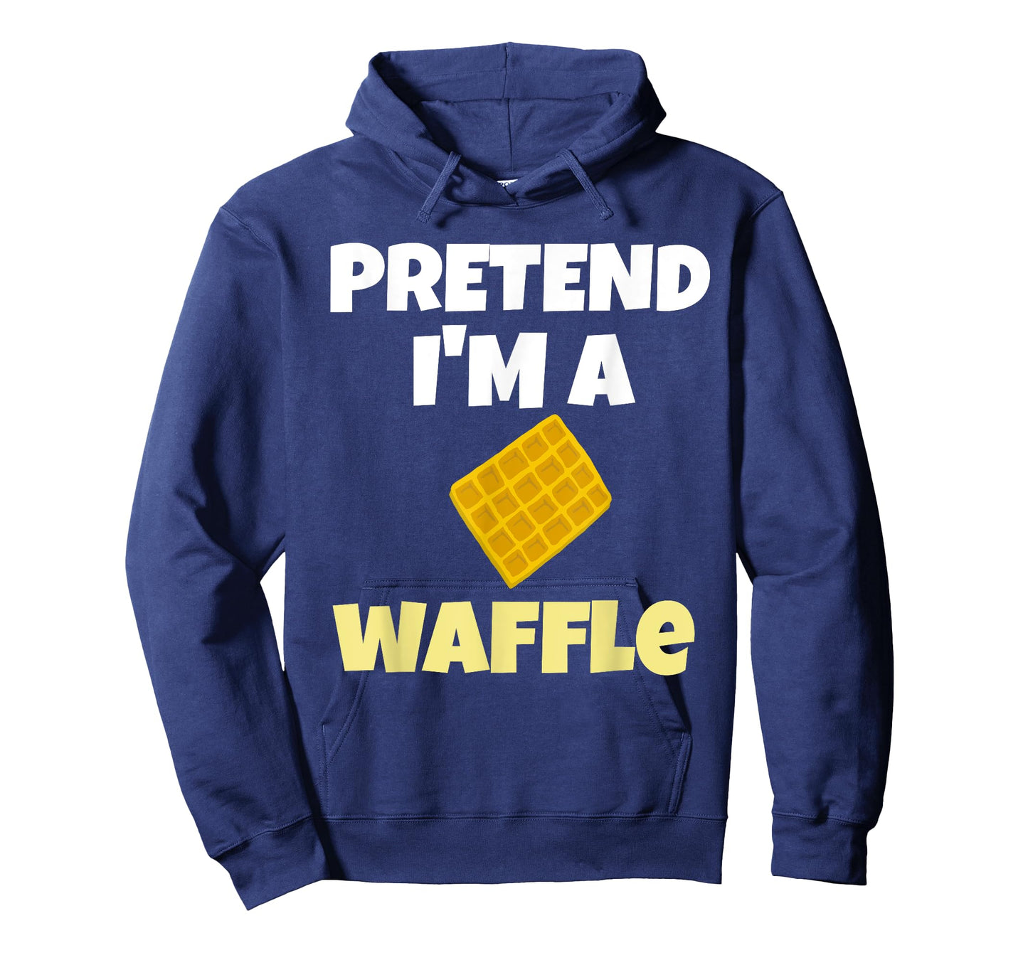 Pretend I'm A Waffle Halloween Costume Tee T-Shirt
