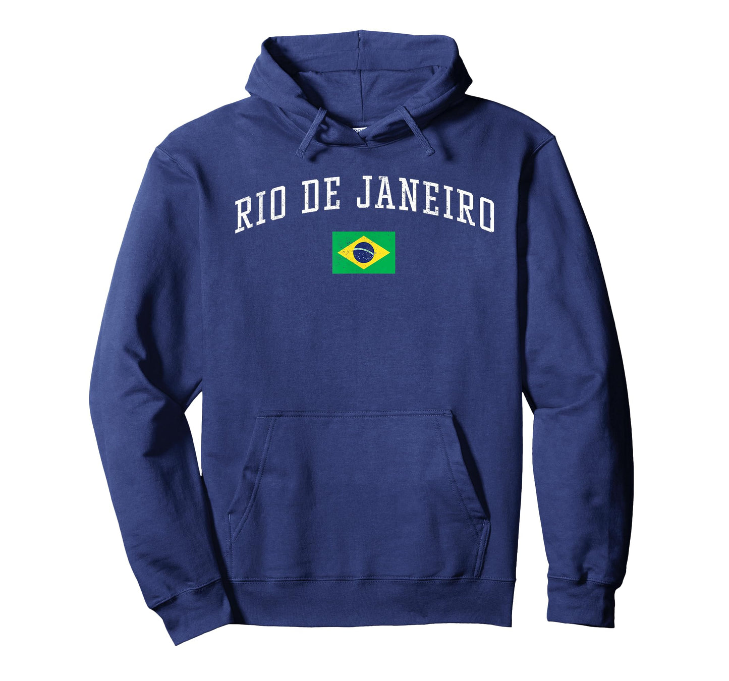 Vintage Rio de Janeiro Brasil Country Flag Souvenir Vacation T-Shirt