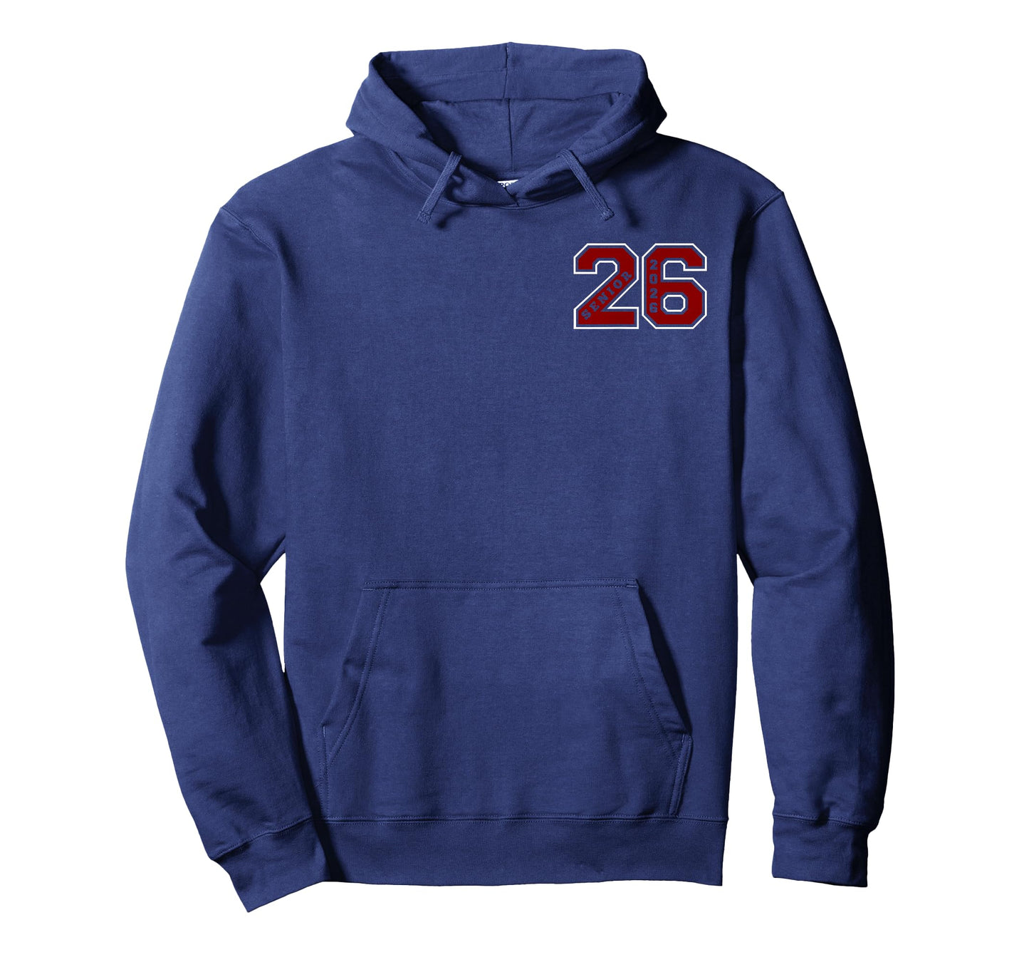 SENIOR 2026 ELITE WEAR (FRONT & BACK) MAROON SENIOR CLASS 26 T-Shirt
