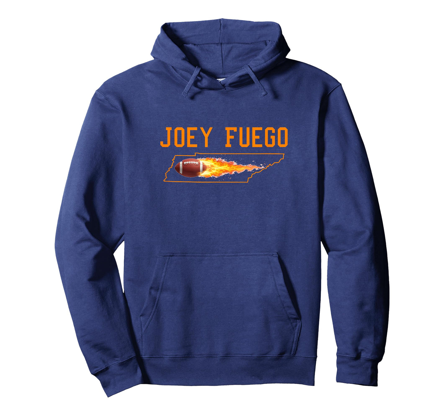 Knoxville TN Love Tennessee Joey Like Home Orange Fuego T-Shirt