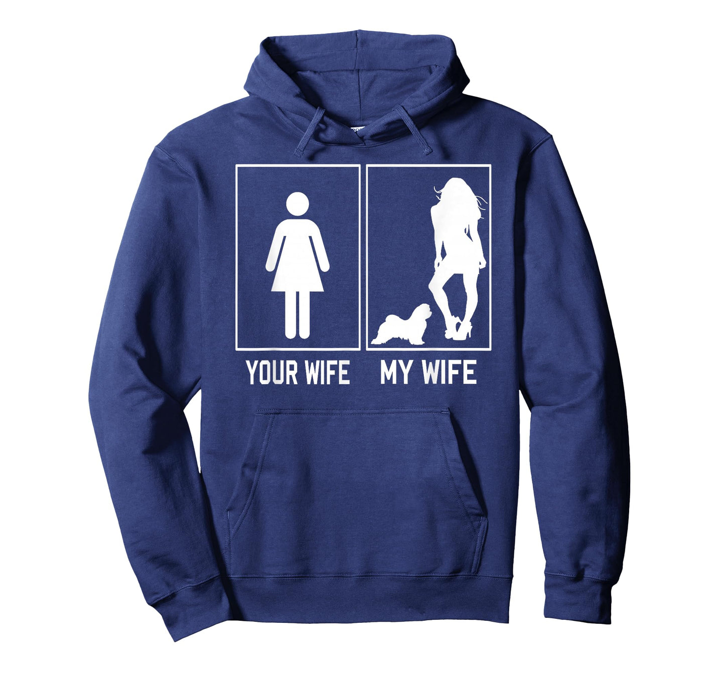 Your Wife My Wife Maltese Dog Funny Gifts For Husband T-Shirt