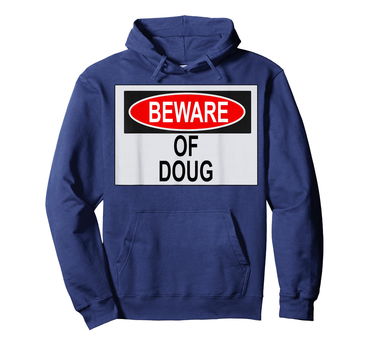 Rochsons Unisex-Adults Black Beware of Doug T-Shirt