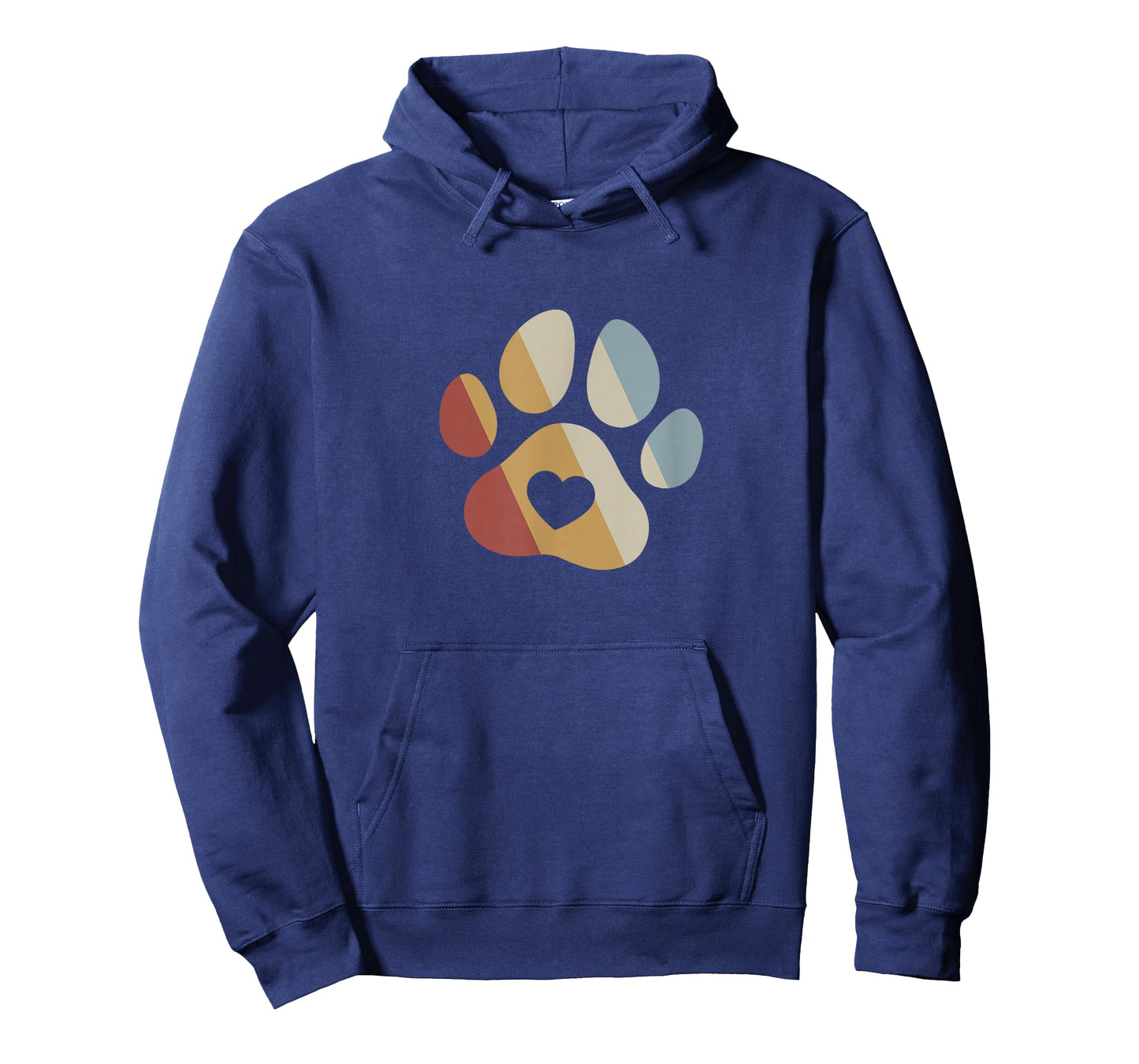 Dog Paw Retro Style Vintage T-Shirt