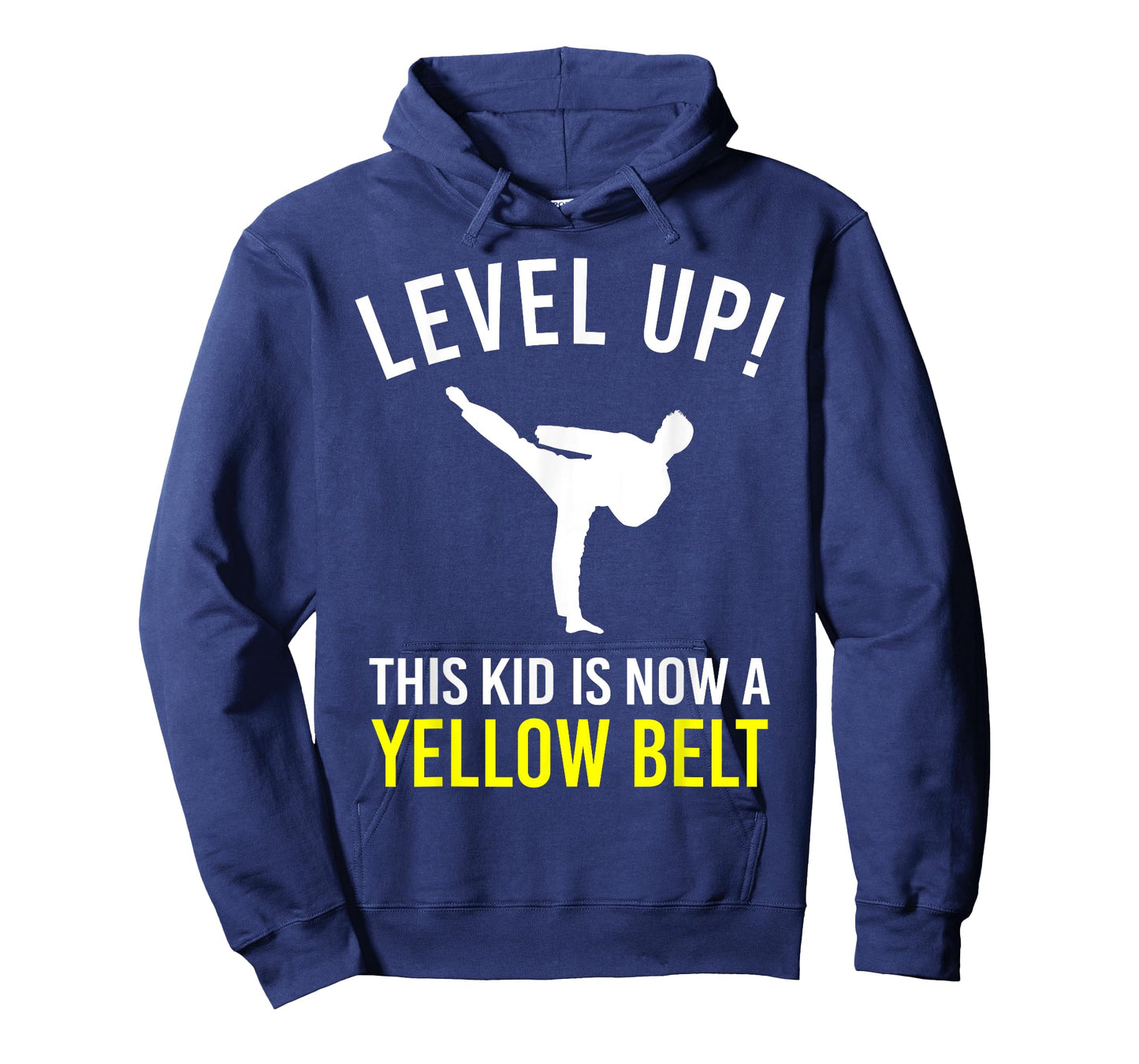Level Up! This Kid is Now a Yellow Belt Karate Award T-Shirt
