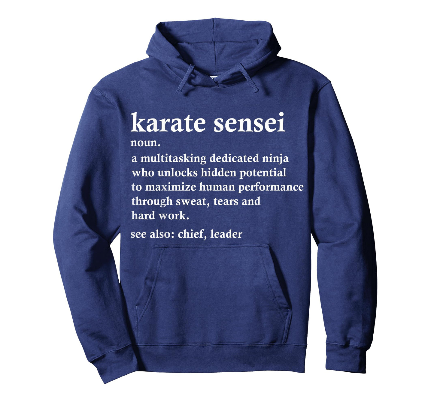 Karate Sensei Definition Funny Martial Arts Instructor T-Shirt