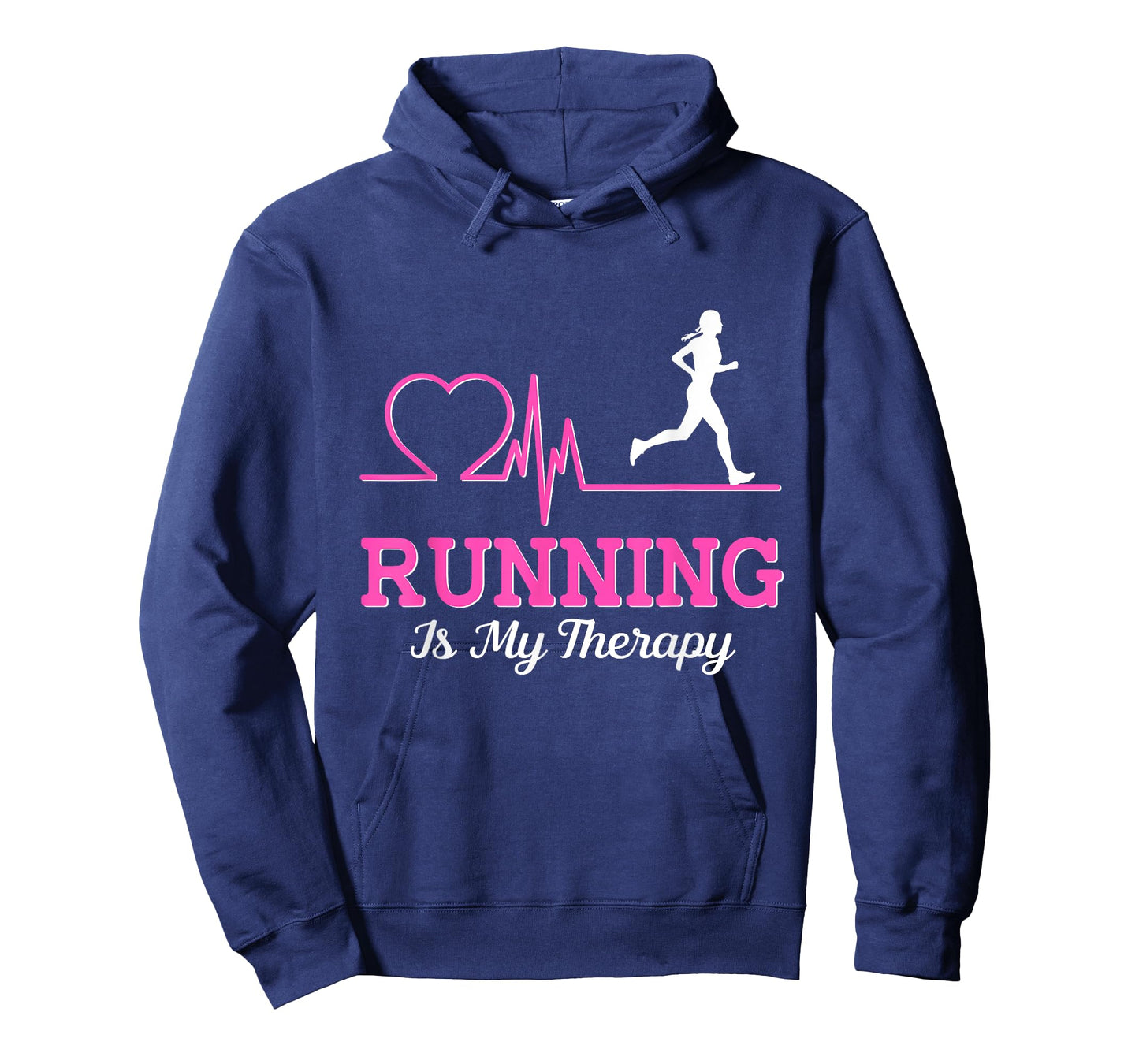 Running Is My Therapy Runner Jogging Sport Marathon Runner T-Shirt
