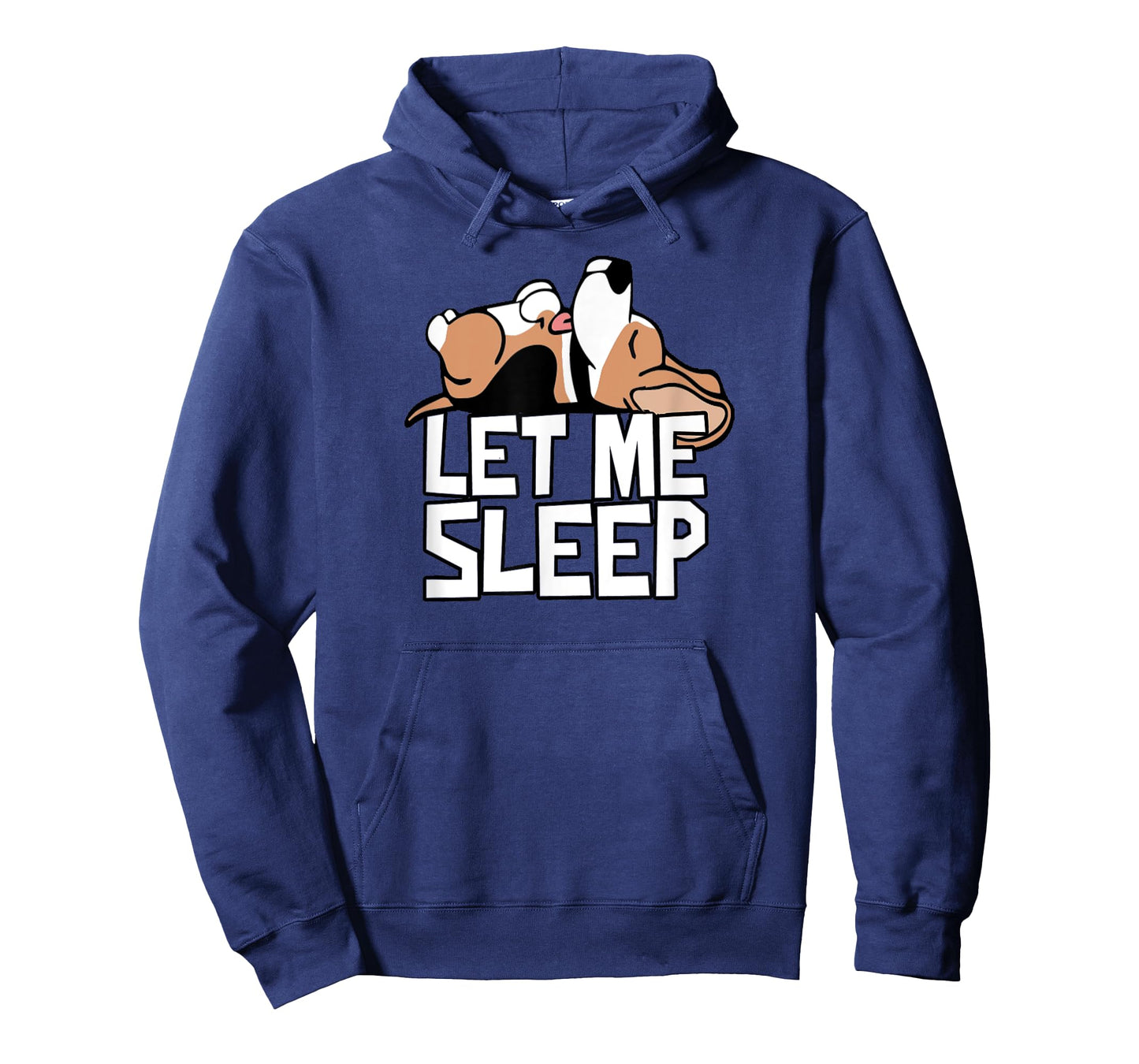 Funny Beagle Dog Let Me Sleep Cute Dog Men Women Kids T-Shirt