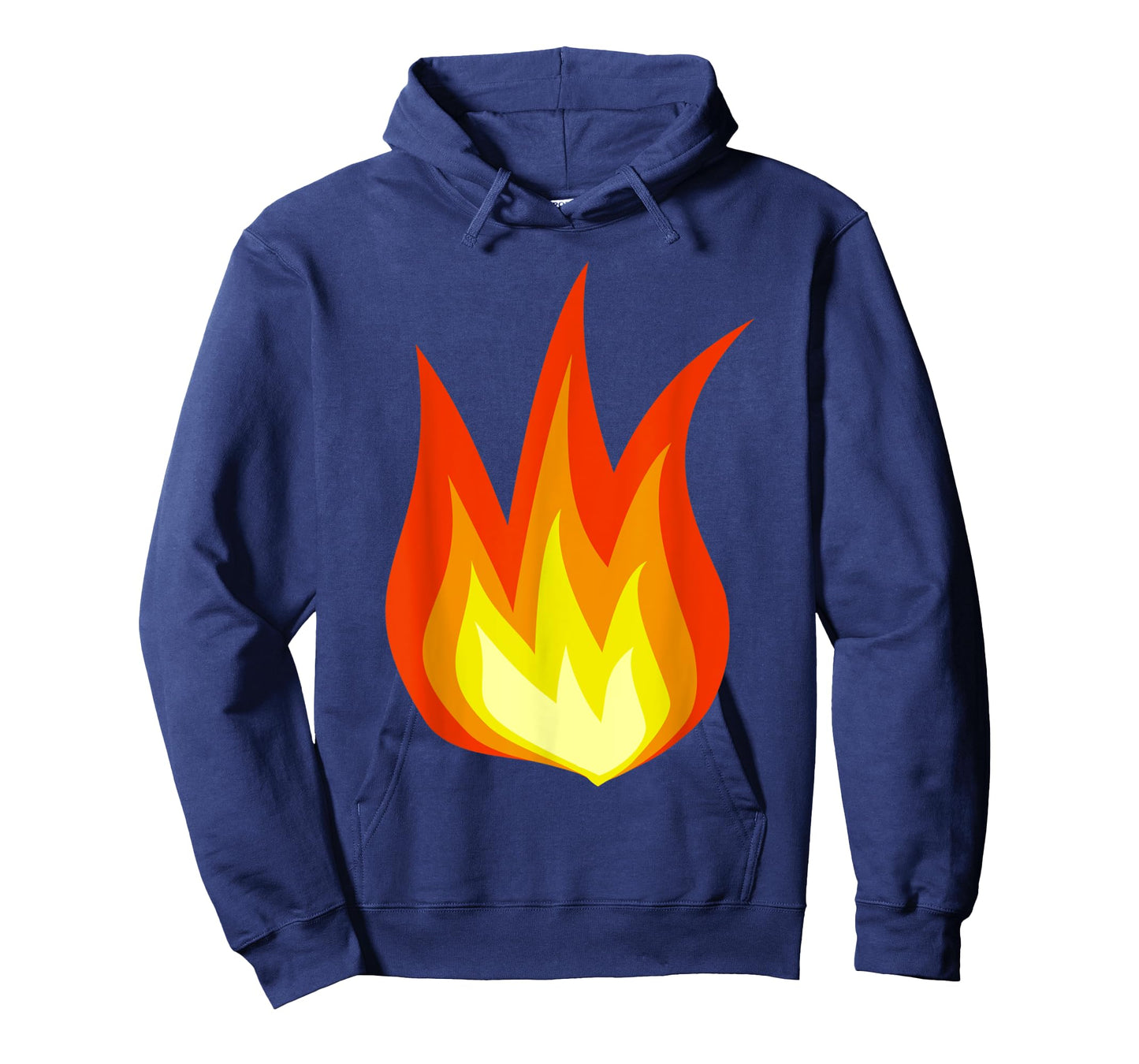 Fire Costume or "It's Lit" Social Media Flames Halloween Tee T-Shirt