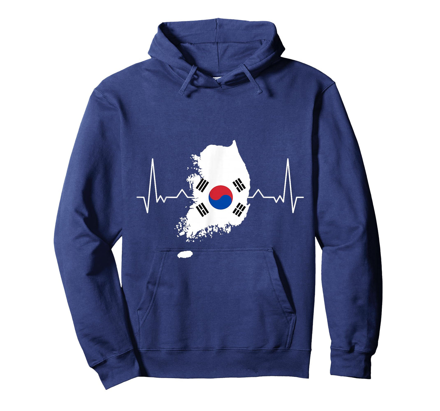 South Korea Heartbeat Korea Flag South Korea T-Shirt