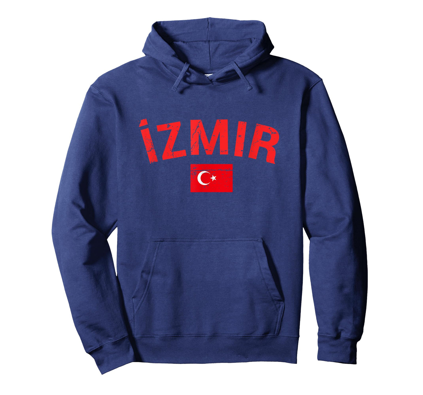 Izmir Turkey Vintage Turkish Flag Turk T-Shirt