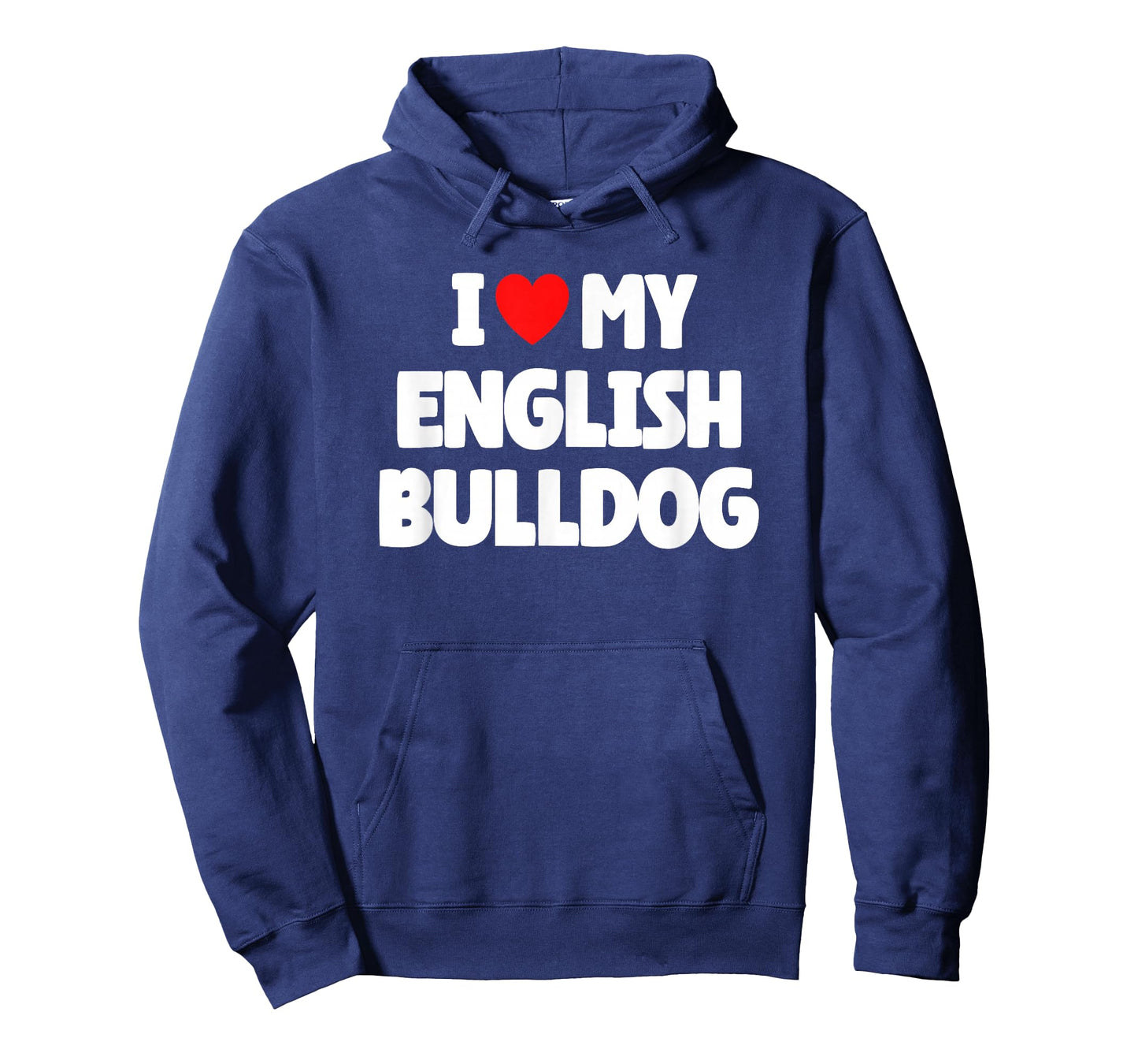 I Love My English Bulldog T-Shirt