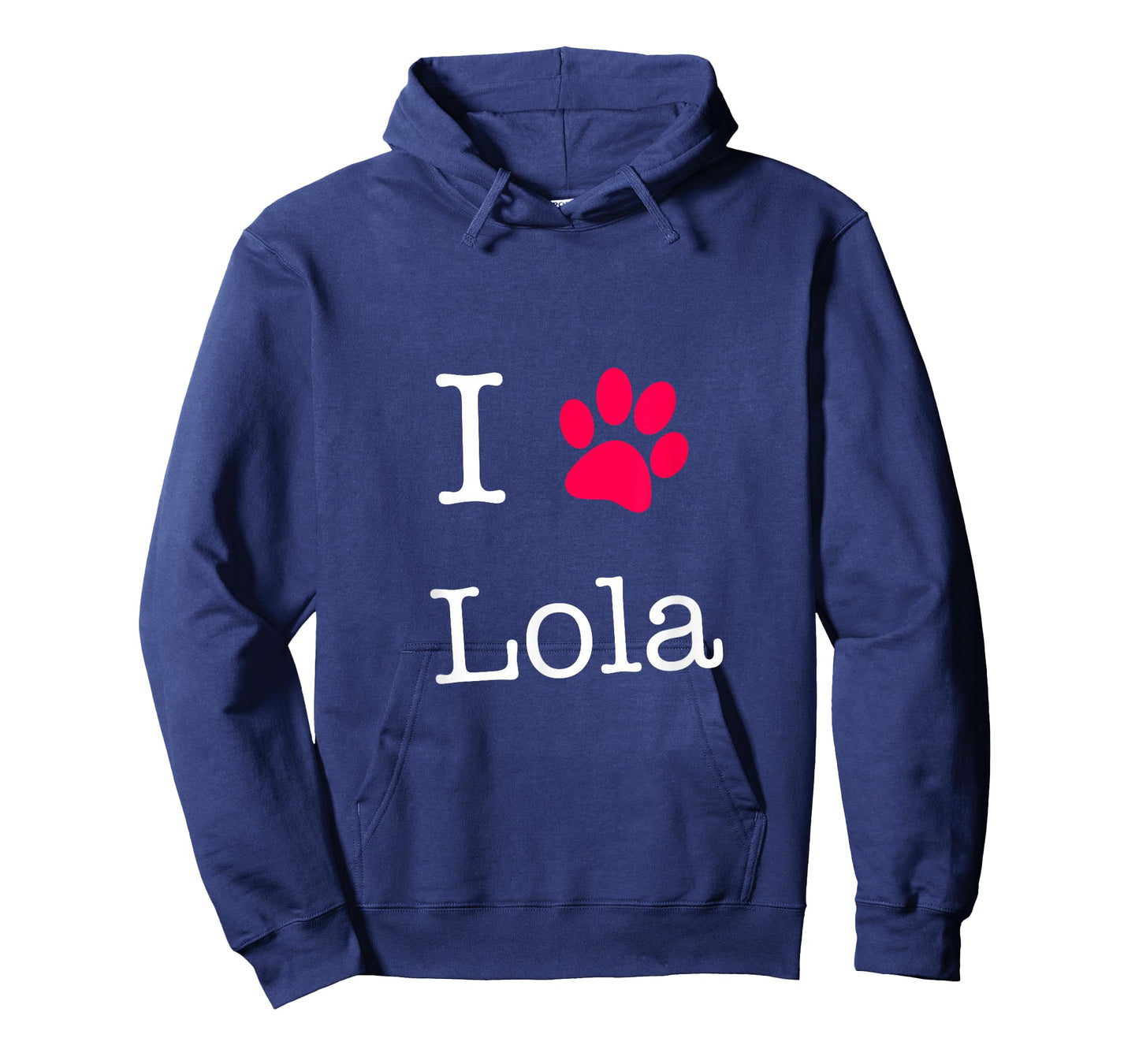 I Love Lola Dog Name T-Shirt Gift Shirt for Dog Lovers T-Shirt