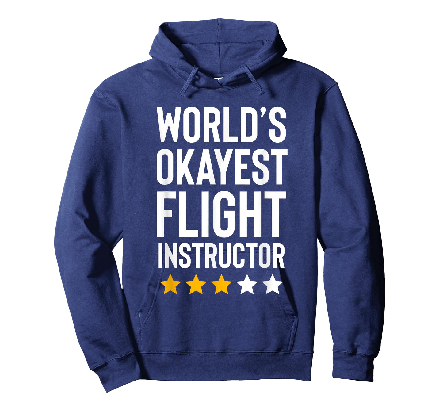 Worlds Okayest Flight Instructor Funny Pilot Aviation Flying T-Shirt