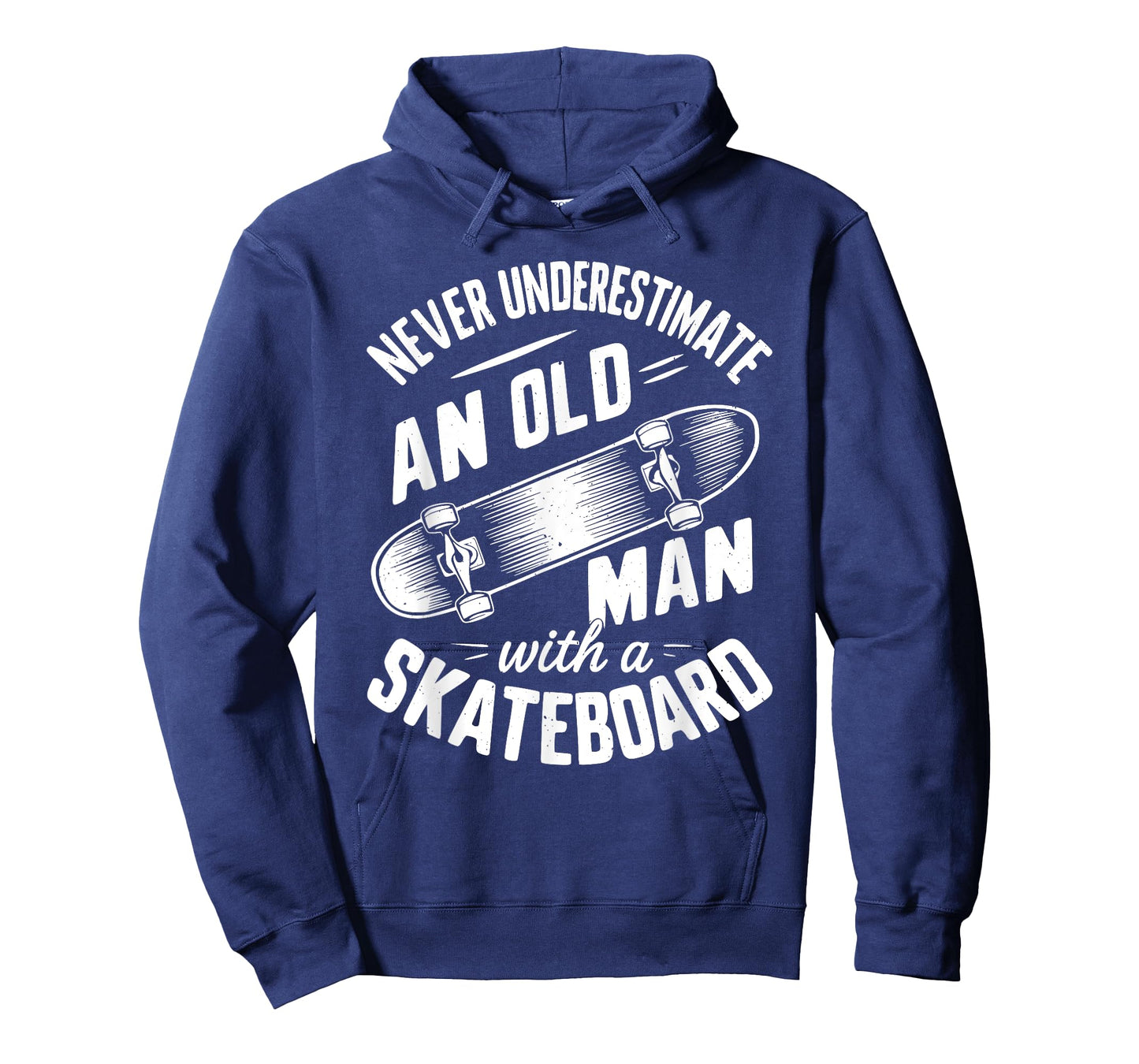Never Underestimate an Old Man With A Skateboard T-Shirt