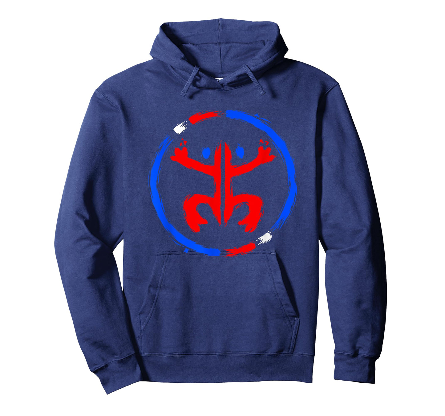 Puerto Rico Coqui Frog Taino - Boricua Brush Style T-Shirt