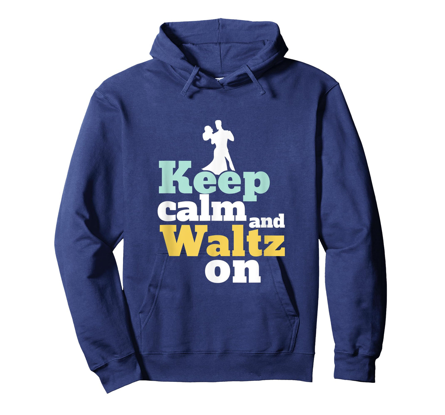 Keep Calm and Waltz On Funny Ballroom Dancing Dancer T-Shirt