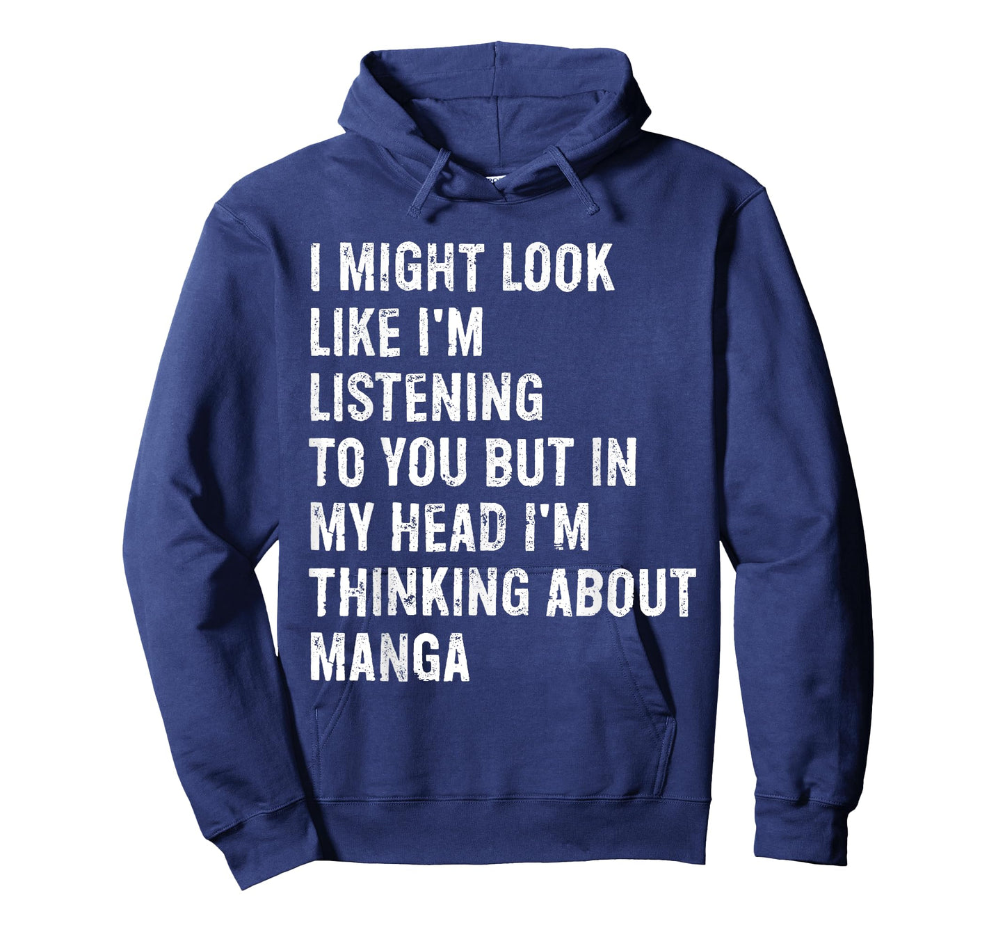 I Might Look Like I'm Listening Funny Manga T-Shirt
