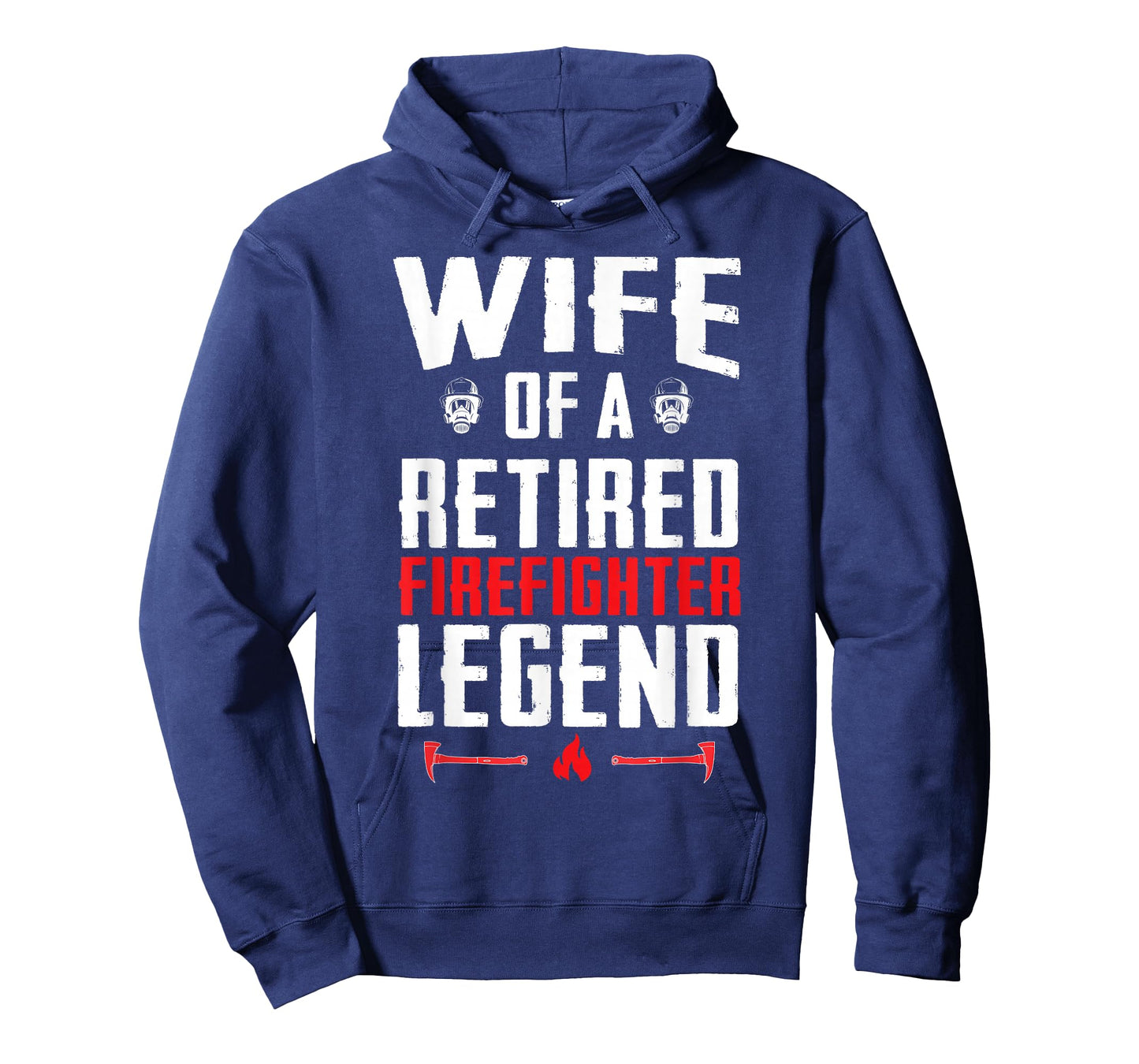 Retired Firefighter Wife Fireman Retirement Fire Marshal T-Shirt