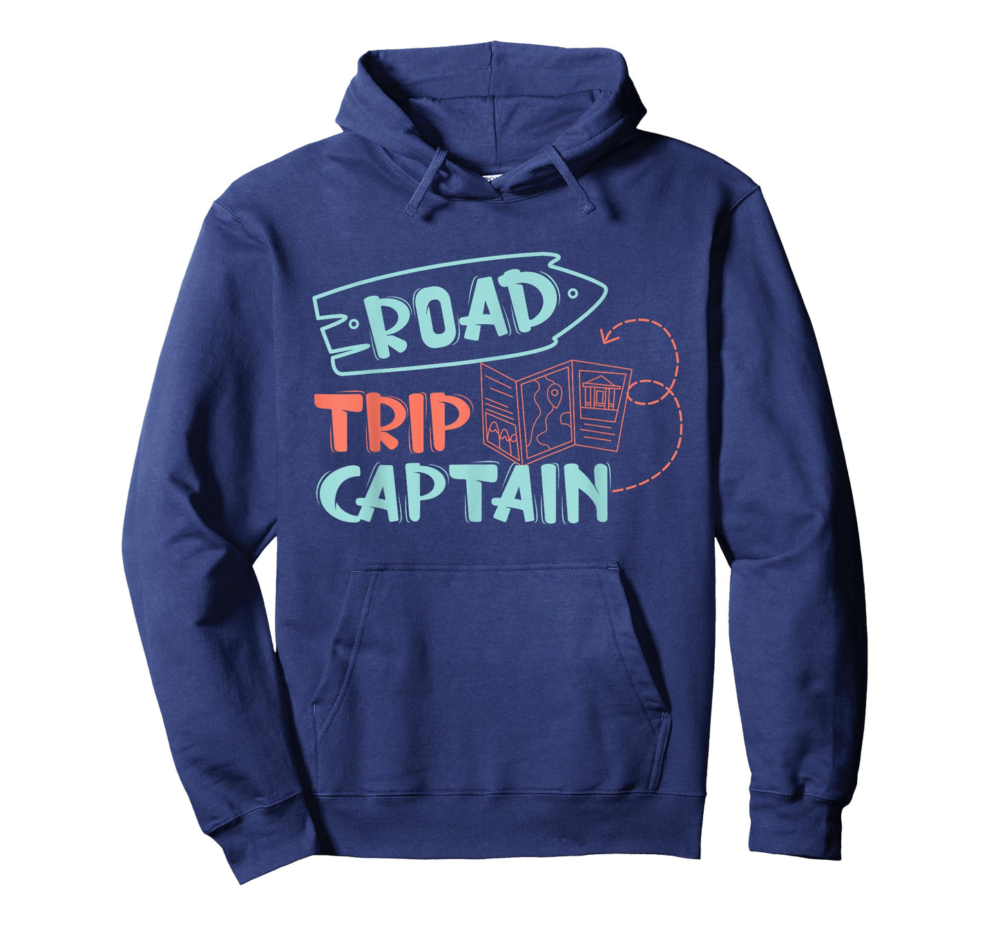 Road Trip Captain Traveler Vacation Explorer Adventure Gift T-Shirt