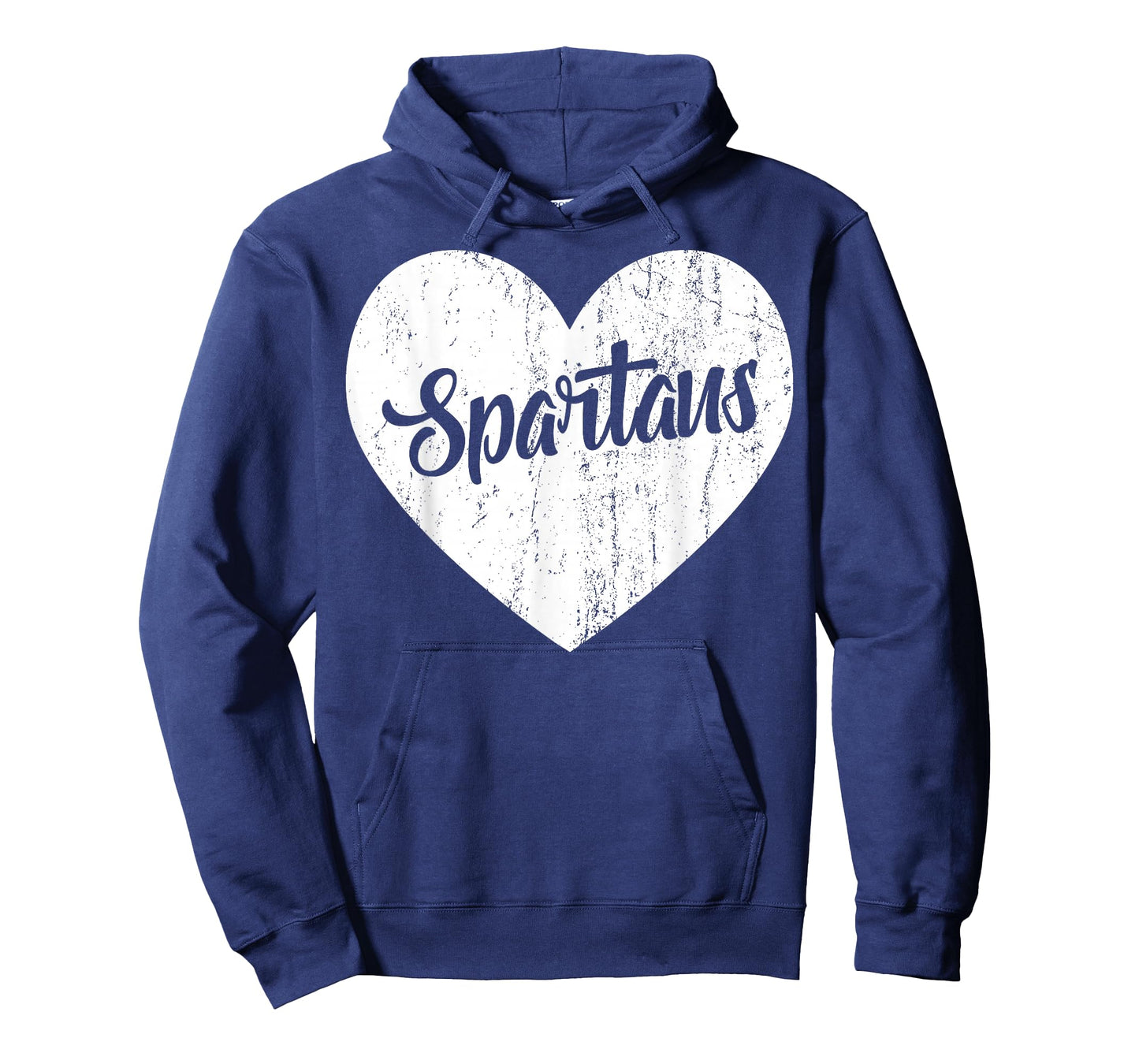 Spartans School Sports Fan Team Spirit Mascot Heart Gift T-Shirt