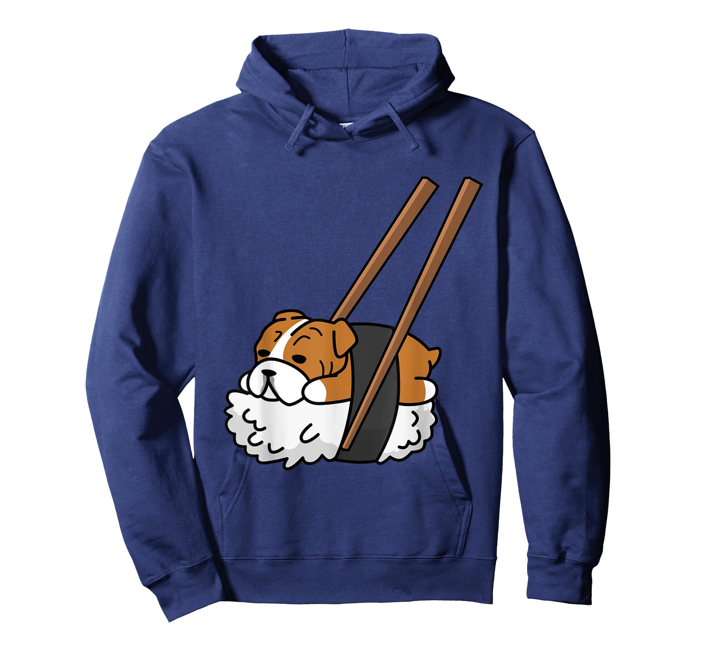 Sushi Bulldog English Dog T-Shirt