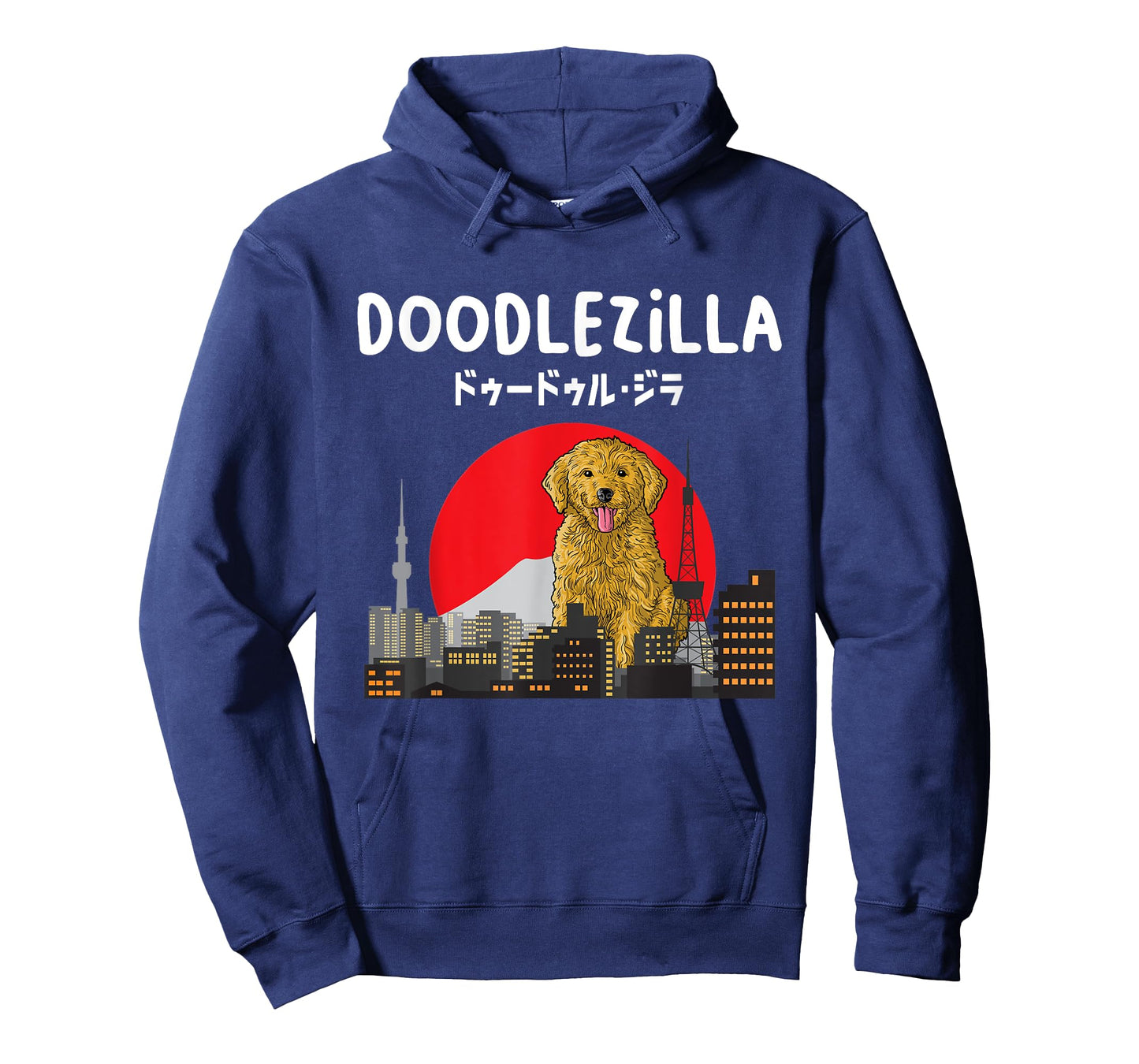 Doodlezilla - Funny Dog Goldendoodle Labradoodle Men Women Girls Kids T-Shirt