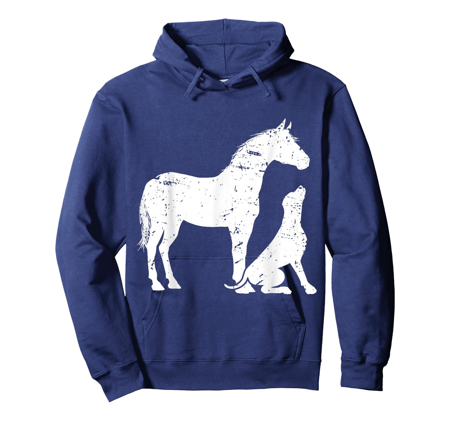 Horse and Dog Motif for Women and Men. Horse Dog Lover T-Shirt Small