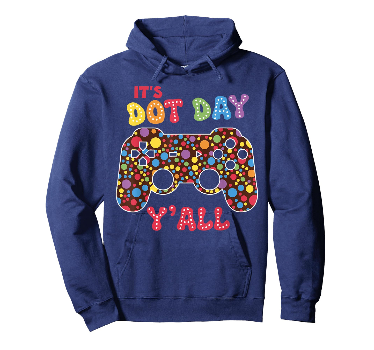 It's Dot Day Y'all Gamers Boy Game Controller Polka Dot T-Shirt