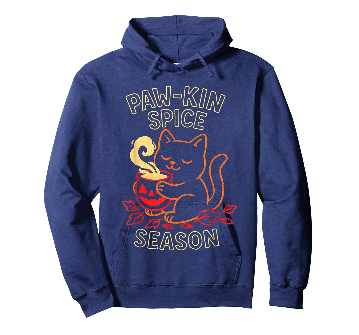 Paw-kin Spice Season Cat Funny for Men Women T-Shirt